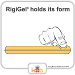 RigiGel holds its form